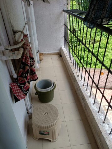 Balcony in 2 BHK Apartment at Bhakti Pearl, Kasarvadavali – for Sale