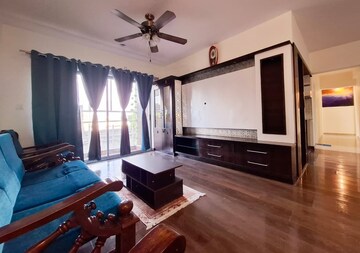 Living Room in 3 BHK Apartment at Nitesh Columbus Square, Bellary Road – for Rent