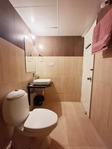 Bathroom in 3 BHK Apartment at Nitesh Columbus Square, Bellary Road – for Rent