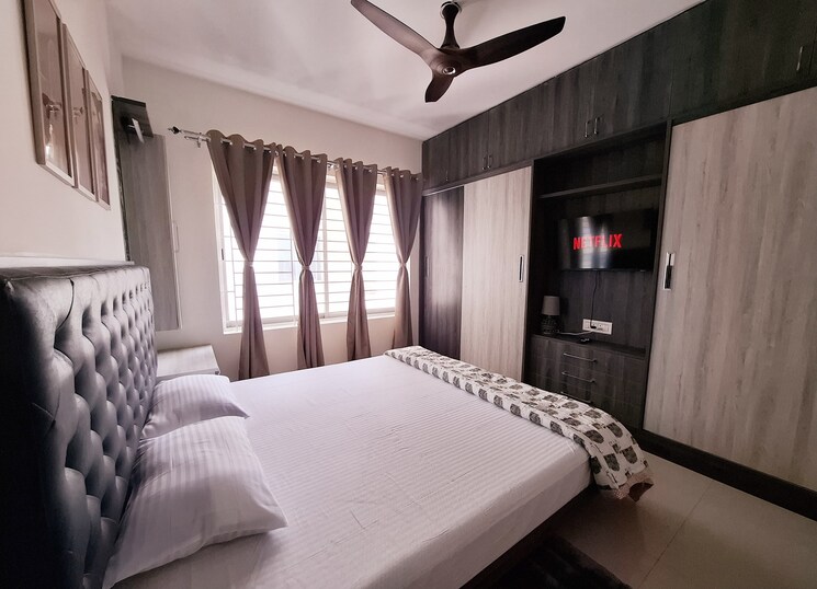 Bedroom, nitesh-columbus-square 3 Bedroom 1653 Sq.Ft. Apartment In Bellary Road Bangalore 9174382