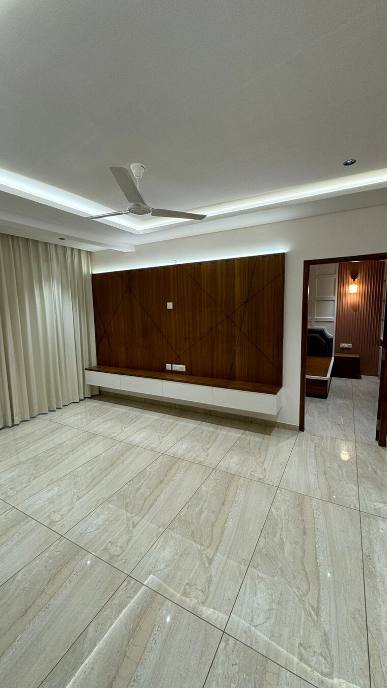 Bedroom, purple-habiqo 3 Bedroom 2300 Sq.Ft. Apartment In Sahakara Nagar Bangalore 9174469