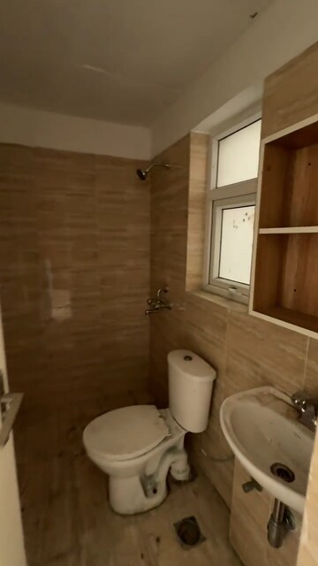 Bathroom in 3 BHK Builder Floor at BPTP Parkland Pride, Sector 77 – for Rent