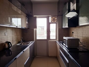 Kitchen in 3 BHK Apartment at Nitesh Columbus Square, Bellary Road – for Rent
