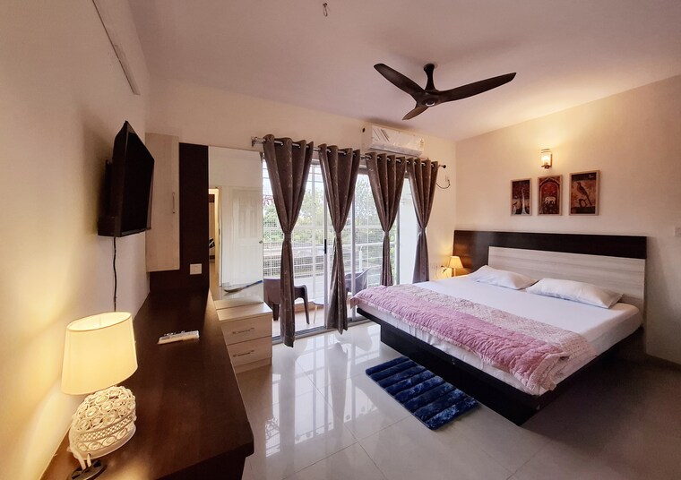Bedroom, nitesh-columbus-square 3 Bedroom 1653 Sq.Ft. Apartment In Bellary Road Bangalore 9174540