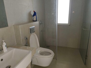 Bathroom in 3 BHK Apartment at Indiabulls Sky Forest, Lower Parel – for Rent