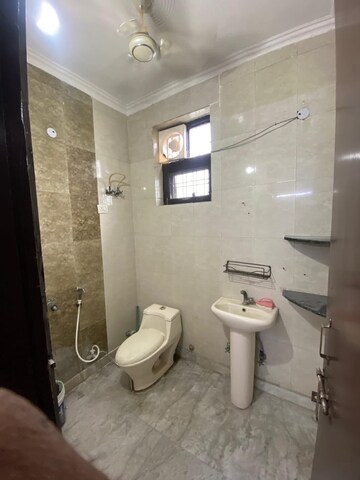 Bathroom in 4 BHK Builder Floor at Ashoka Enclave – for Sale