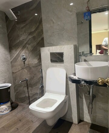 Bathroom in 2 BHK Apartment at Oberoi Realty Park View, Kandivali East – for Rent