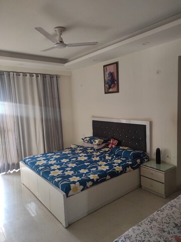 Bedroom in 3 BHK Builder Floor at Bestech Center Point, Sushant Lok I – for Rent