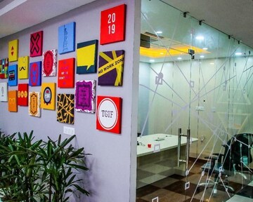  Office Space – Map Location View at J M Road - for Rent