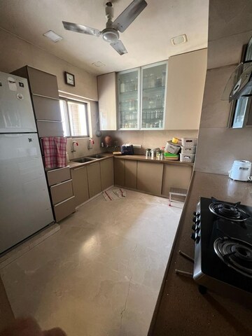Kitchen in 3 BHK Apartment at Raheja Center, Nariman Point – for Rent
