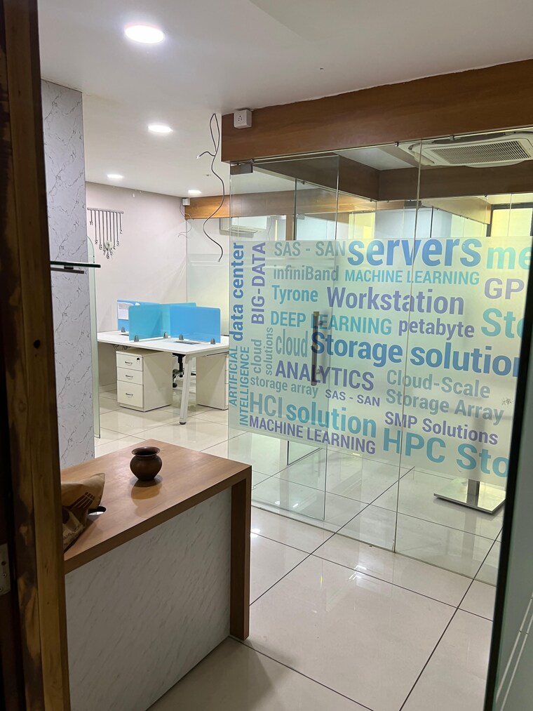 Bathroom, shyamal Commercial Office Space 790 Sq.Ft. In Shyamal Ahmedabad 9174712