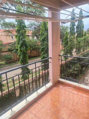 Balcony in 3 BHK Apartment at MS Palazzo, Jakkuru – for Rent