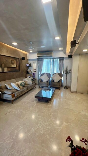 Living Room in 3 BHK Apartment at Prabhadevi CHS, Prabhadevi – for Rent