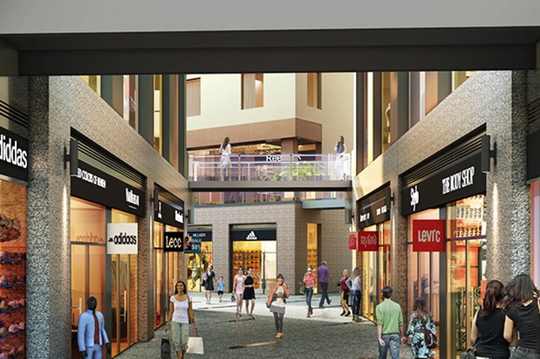 Exterior View, vatika-town-square Commercial Shop 600 Sq.Ft. In Sector 82a Gurgaon 9174859