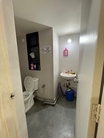 Bathroom in  Office Space at Shilp Epitome, Bodakdev – for Rent