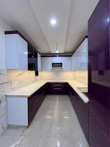 Kitchen in 3 BHK Builder Floor at Chattarpur – for Rent