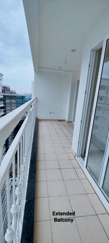 Balcony in 3 BHK Apartment at Prestige Beverly Hills, Kokapet – for Rent