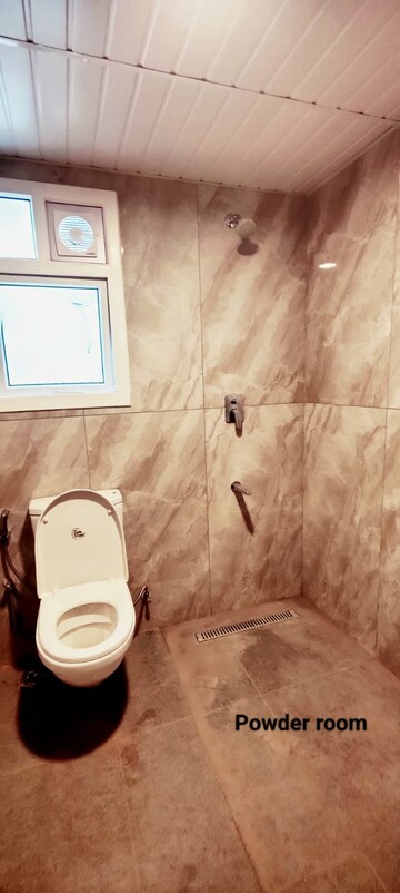 Bathroom in 3 BHK Apartment at Prestige Beverly Hills, Kokapet – for Rent