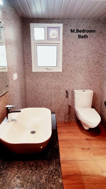 Bathroom in 3 BHK Apartment at Prestige Beverly Hills, Kokapet – for Rent