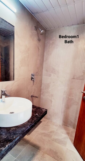 Bathroom in 3 BHK Apartment at Prestige Beverly Hills, Kokapet – for Rent