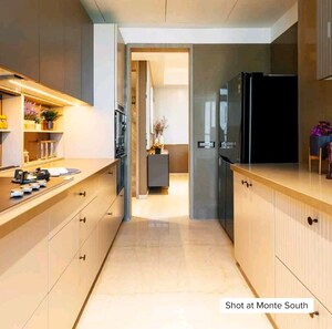 Kitchen in 2 BHK Apartment at Marathon Monte South, Byculla West – for Sale