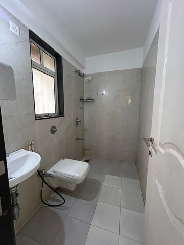 Bathroom in 3 BHK Apartment at Soham Tropical Lagoon, Ghodbunder Road – for Rent