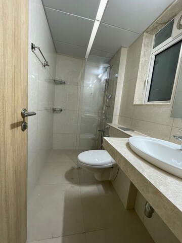Bathroom in 3 BHK Apartment at L&T Emerald Isle, Powai – for Rent