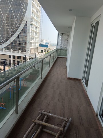 Balcony in 3 BHK Apartment at Omaxe Royal Residency Faridabad, Sector 79 – for Rent