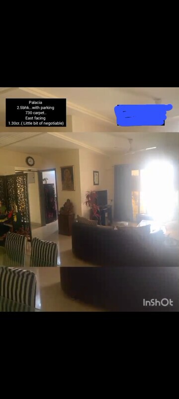 Living Room in 2.5 BHK Apartment at Madhav Palacia, Ghodbunder Road – for Sale