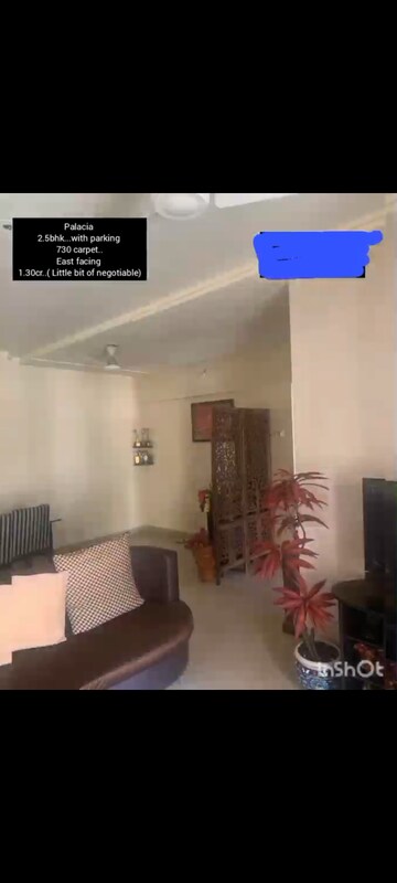 Living Room in 2.5 BHK Apartment at Madhav Palacia, Ghodbunder Road – for Sale