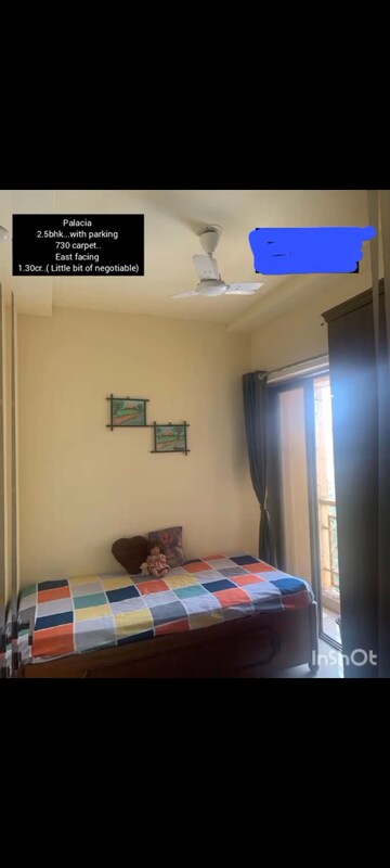 Bedroom in 2.5 BHK Apartment at Madhav Palacia, Ghodbunder Road – for Sale