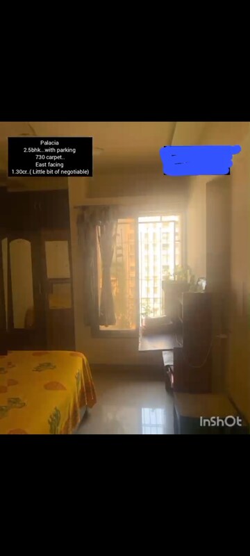 Living Room in 2.5 BHK Apartment at Madhav Palacia, Ghodbunder Road – for Sale