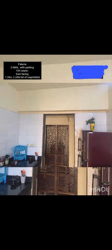 Living Room in 2.5 BHK Apartment at Madhav Palacia, Ghodbunder Road – for Sale