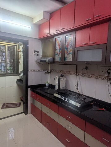 Kitchen in 3 BHK Apartment at Tilak Dham, Chembur – for Rent
