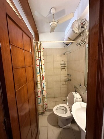 Bathroom in 2 BHK Builder Floor at Friends Colony – for Rent