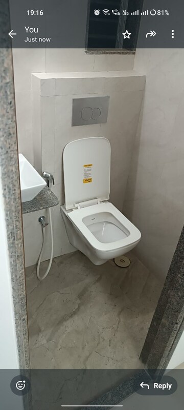 Bathroom in 1 BHK Apartment at Dimple 19 North, Kandivali West – for Rent