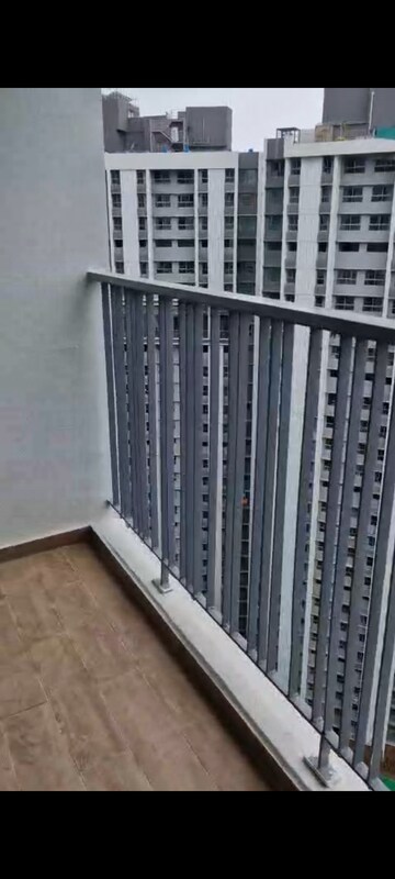 Balcony in 3 BHK Apartment at Kalpataru Immensa, Kolshet Road – for Rent