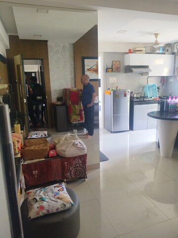 Living Room in 1 BHK Apartment at Crescent Solitaire, Sakinaka – for Rent