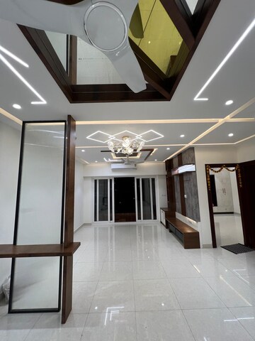 Living Room in 3.5 BHK Apartment at Prestige High Fields, Gachibowli – for Rent