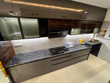 Kitchen in 3.5 BHK Apartment at Prestige High Fields, Gachibowli – for Rent