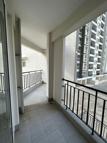 Balcony in 3 BHK Apartment at Godrej Nurture Electronic City, Electronic City Phase I – for Rent