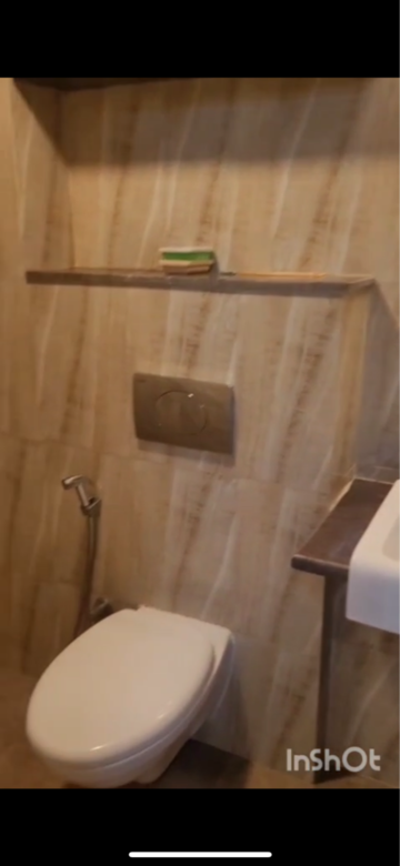 Bathroom in 2 BHK Apartment at Lodha Amara Tower 36 And 37, Sandoz Baug – for Rent