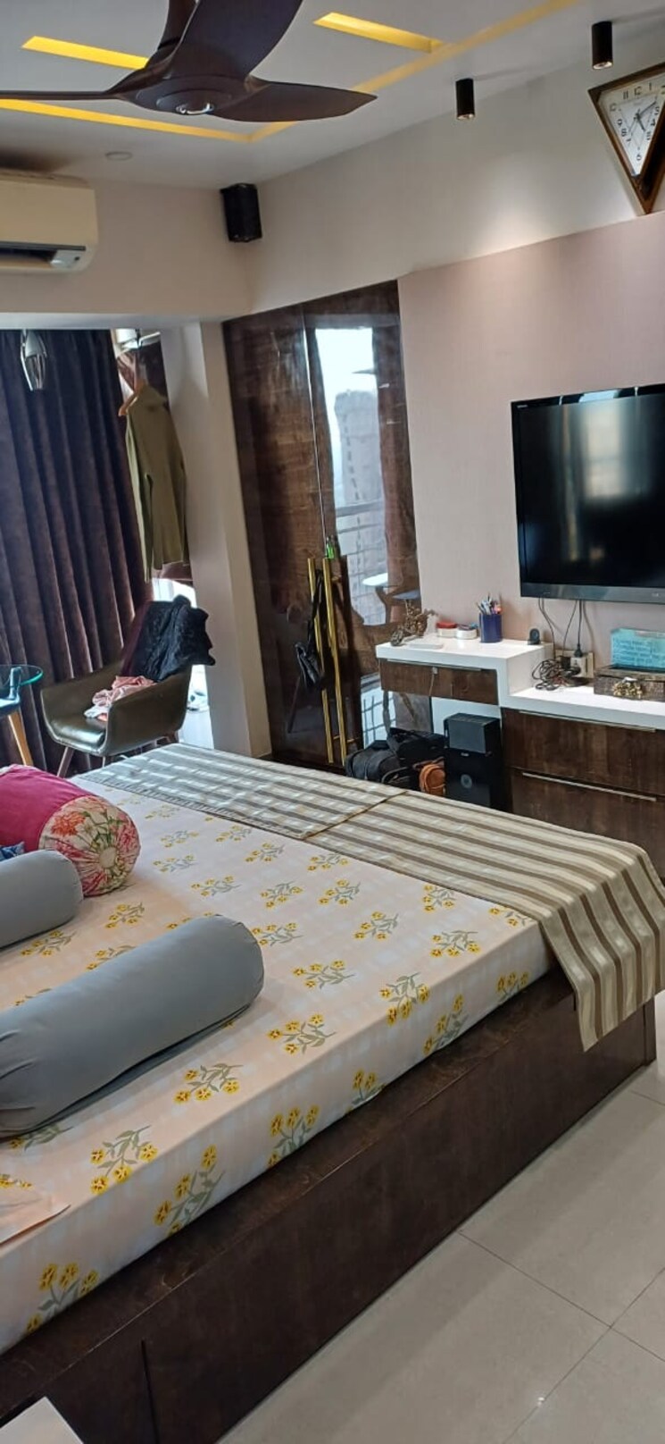 Bedroom, shiv-shakti-complex 3 Bedroom 1100 Sq.Ft. Apartment In Andheri West Mumbai 9175282