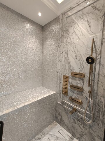 Bathroom in 5 BHK Apartment at Indiabulls Sky Forest, Lower Parel – for Rent