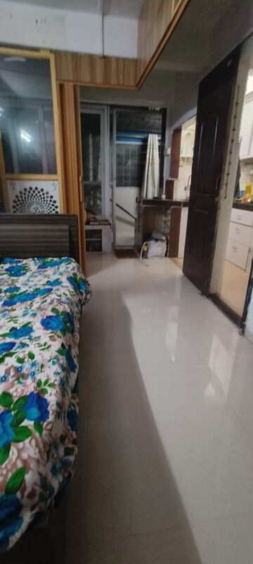 Bedroom in 1 BHK Apartment at Hill Garden, Manpada – for Rent