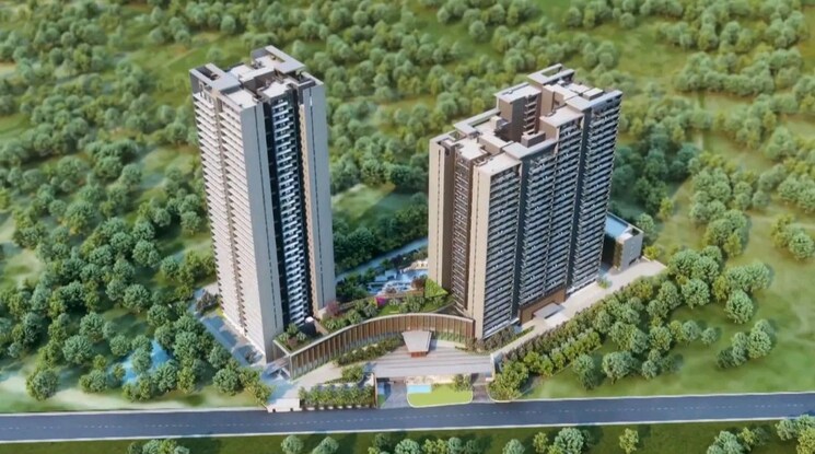 Exterior View, krisumi-waterfall-residences 3 Bedroom 1967 Sq.Ft. Apartment In Sector 36a Gurgaon 9175322