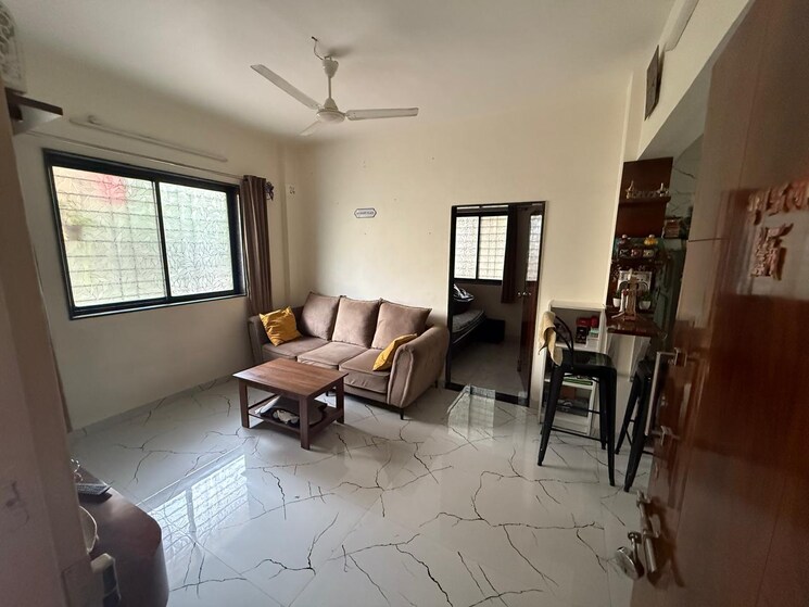 Living Room, karve nagar 1 Bedroom 600 Sq.Ft. Apartment In Karve Nagar Pune 9175356