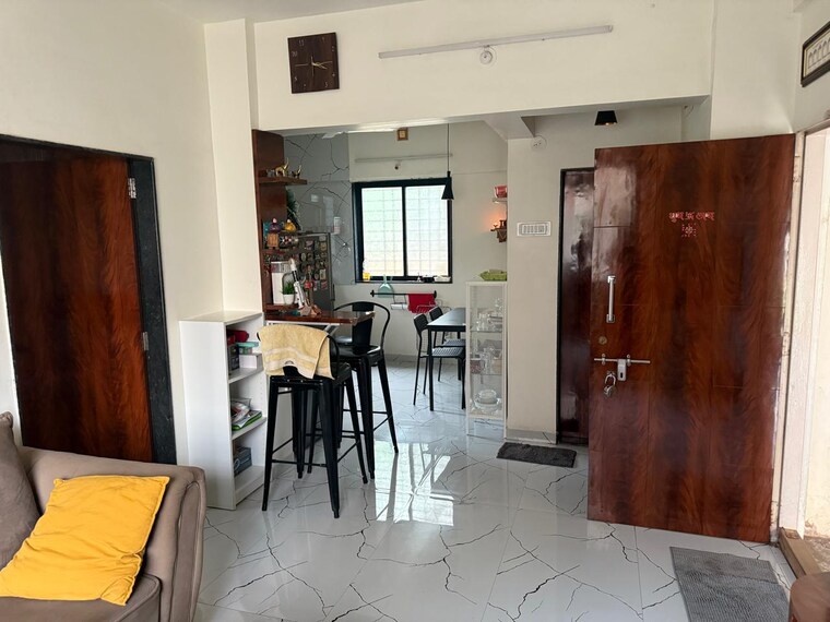 Living Room, karve nagar 1 Bedroom 600 Sq.Ft. Apartment In Karve Nagar Pune 9175356