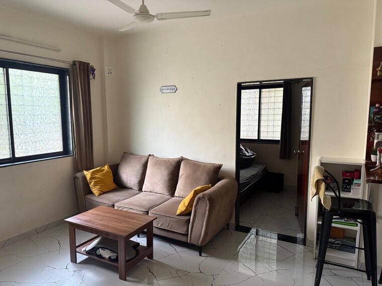Living Room, karve nagar 1 Bedroom 600 Sq.Ft. Apartment In Karve Nagar Pune 9175356