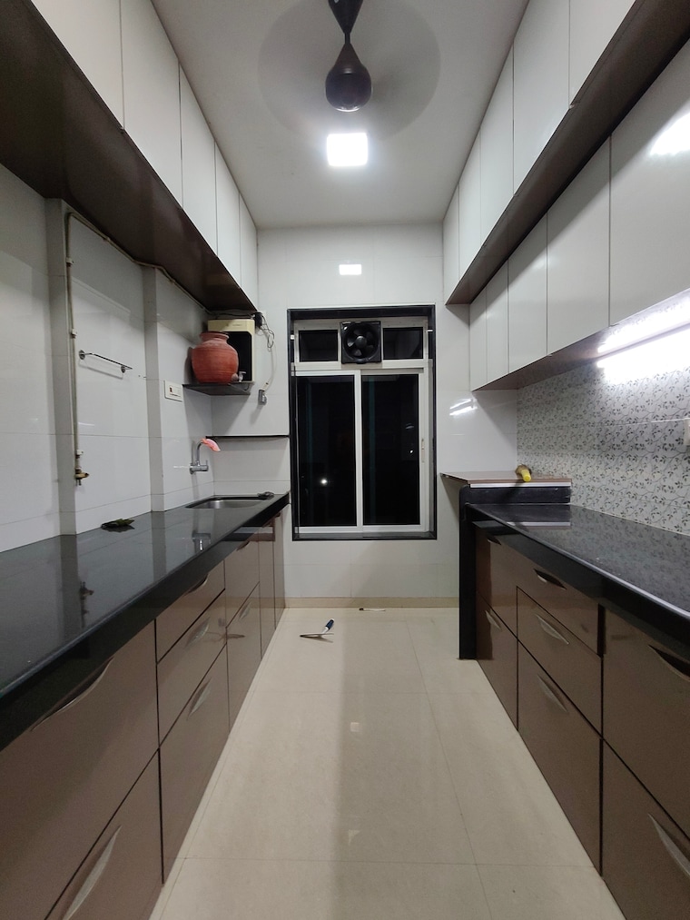 Kitchen, new-dharmakshetra 2 Bedroom 750 Sq.Ft. Apartment In Borivali West Mumbai 9175386